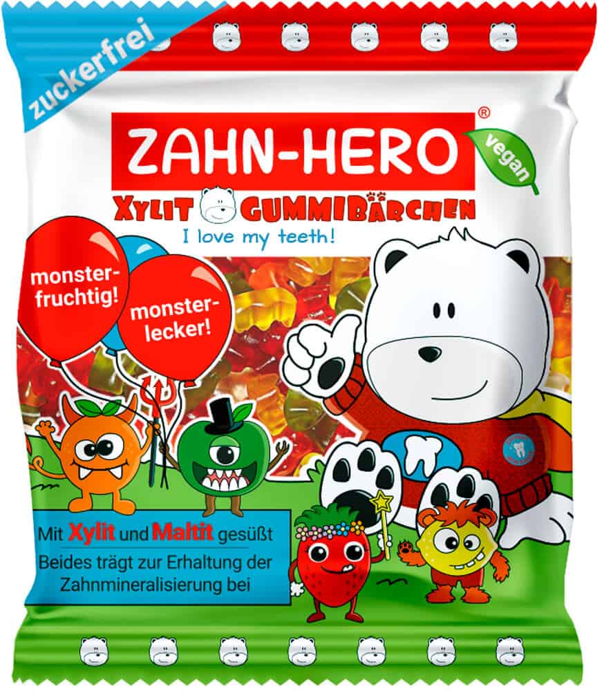 Zahn Hero vegane gummibärchen