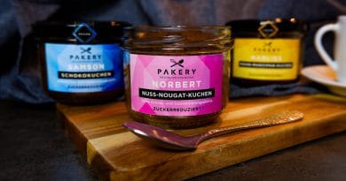 PAKERY Kuchen aus dem Glas
