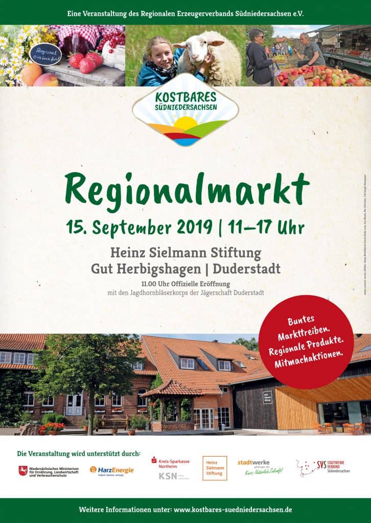 Plakat Regionalmarkt Duderstadt