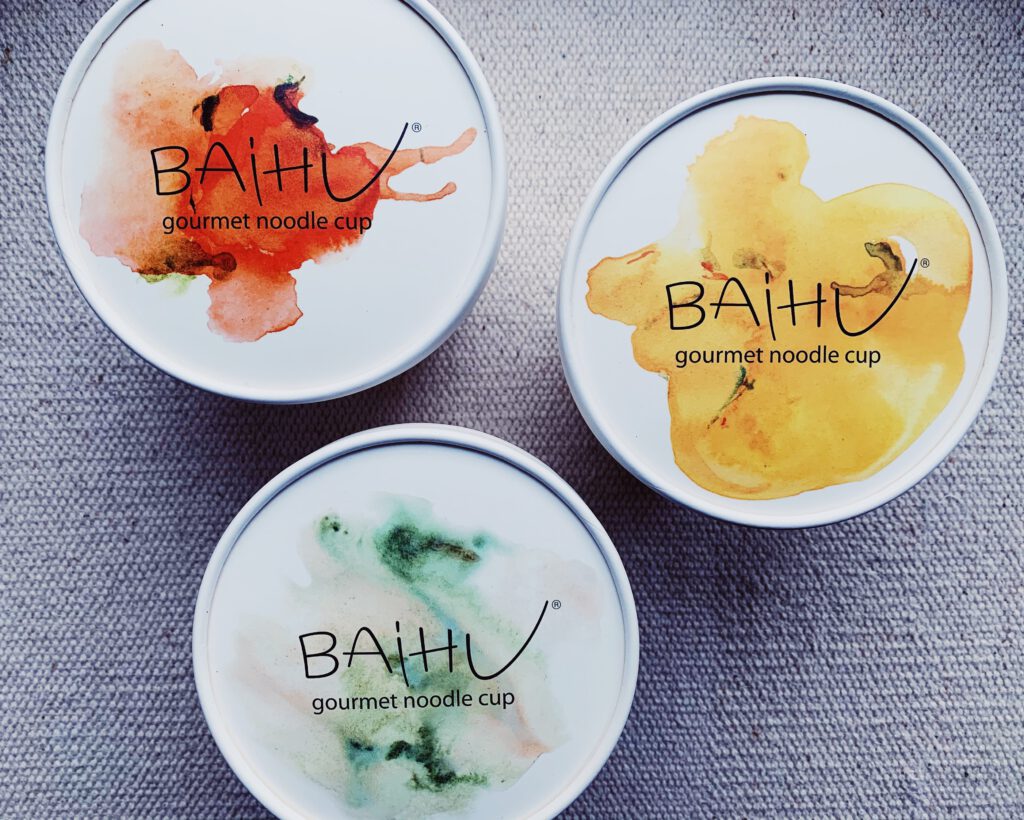 BAIHU Gourmet noodle cup