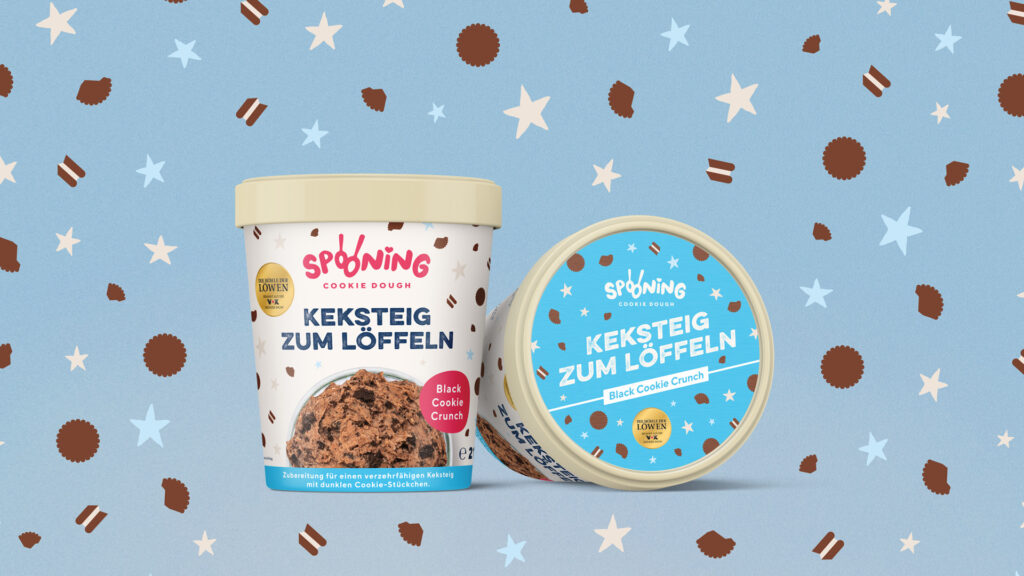 Spooning Keksteig zum Löffeln