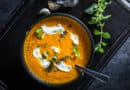 Kürbissuppe mit Mohn – Schmand